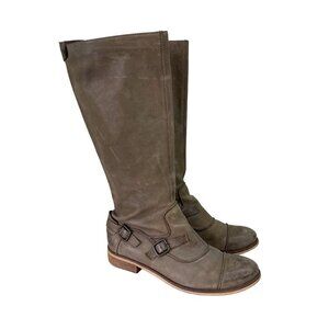 Schuler & Sons Philadelphia Drew Leather Zip Tall Riding Boots Womens size 40